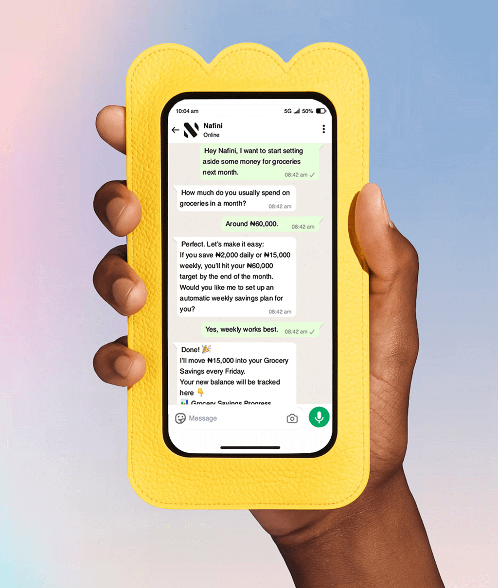 Nafini money screen